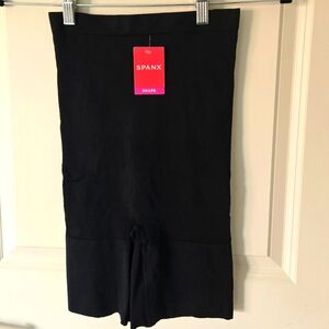 SPANX Everyday Shaping Panties Boyshort High Waist NWT Black Size Medium